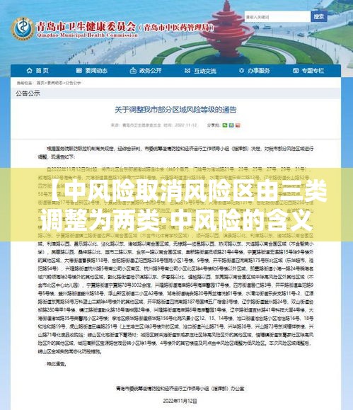 【中风险取消风险区由三类调整为两类·中风险的含义】 【中风险取消风险区由三类调整为两类·中风险的含义】