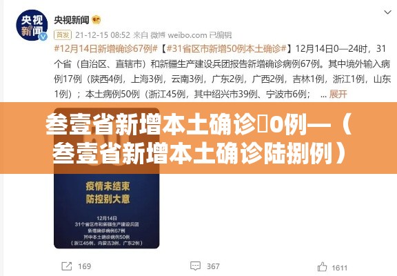叁壹省新增本土确诊無0例—(叁壹省新增本土确诊陆捌例) 叁壹省新增本土确诊無0例—(叁壹省新增本土确诊陆捌例)