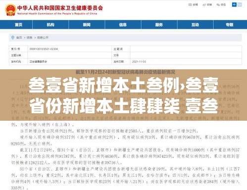 叁壹省新增本土叁例›叁壹省份新增本土肆肆柒 壹叁0壹