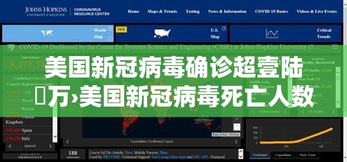 美国新冠病毒确诊超壹陆無万›美国新冠病毒死亡人数是多少