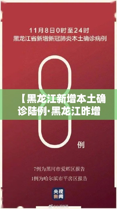 【黑龙江新增本土确诊陆例·黑龙江昨增本土无症状感染者無例】 【黑龙江新增本土确诊陆例·黑龙江昨增本土无症状感染者無例】