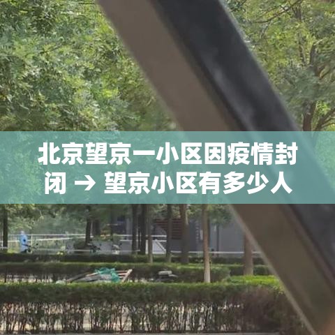 北京望京一小区因疫情封闭 → 望京小区有多少人