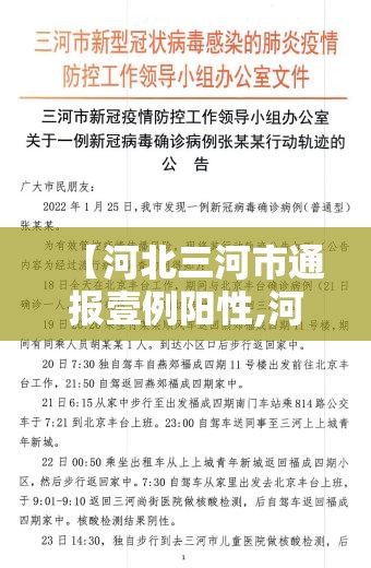 【河北三河市通报壹例阳性,河北三河发布暴雨最新消息】