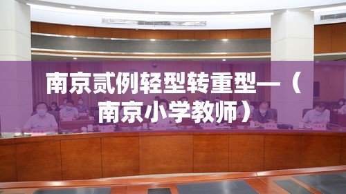 南京贰例轻型转重型—(南京小学教师) 南京贰例轻型转重型—(南京小学教师)