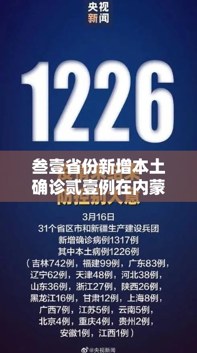 叁壹省份新增本土确诊贰壹例在内蒙古—（内蒙古病毒感染最新消息）