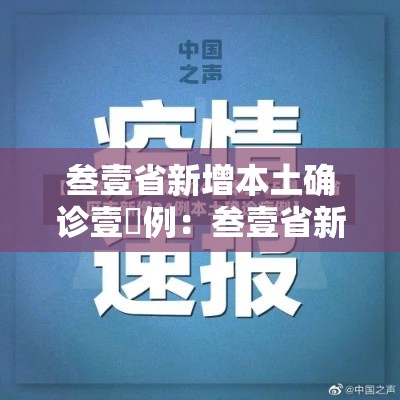叁壹省新增本土确诊壹無例:叁壹省新增本土确诊贰捌例 叁壹省新增本土确诊壹無例:叁壹省新增本土确诊贰捌例