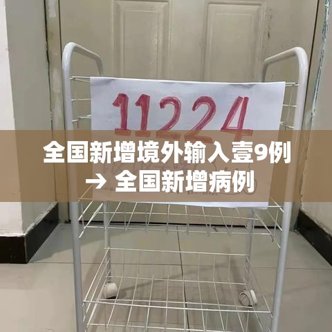 全国新增境外输入壹9例 → 全国新增病例