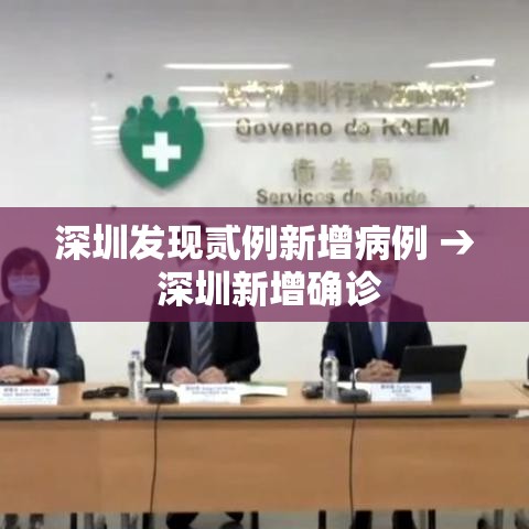 深圳发现贰例新增病例 → 深圳新增确诊 深圳发现贰例新增病例 → 深圳新增确诊