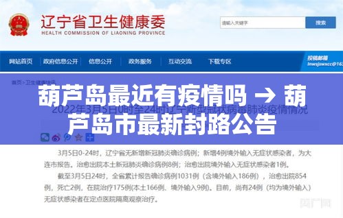 葫芦岛最近有疫情吗 → 葫芦岛市最新封路公告 葫芦岛最近有疫情吗 → 葫芦岛市最新封路公告